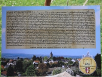 Die Hauptdarstellerin: die Urkunde der ErsterwÃ¤hnung 1217